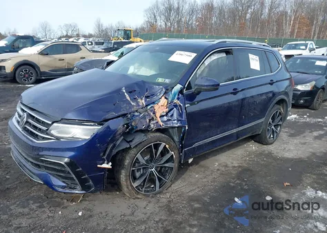2023 Volkswagen Tiguan 2.0T Sel R-Line z USA, uszkodzony, nr VIN 3VV4B7AX5PM112317